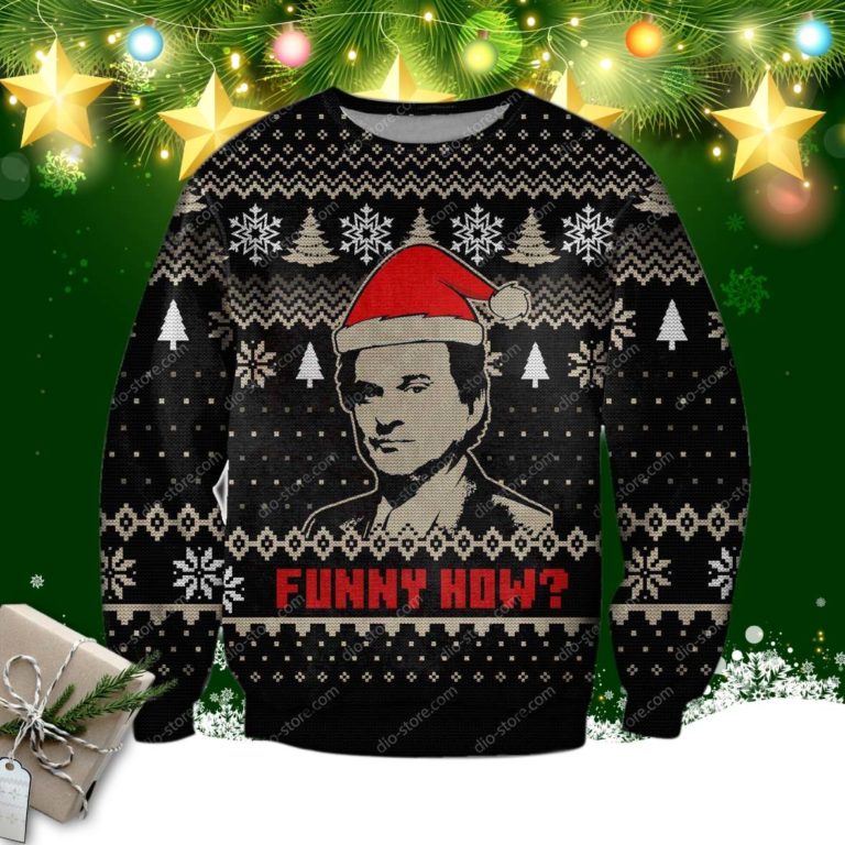 Goodfellas Funny How 3d Print Ugly Christmas Sweatshirt