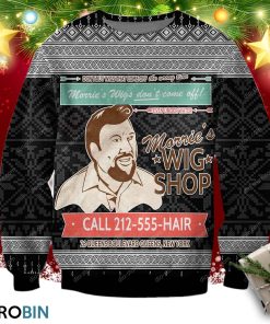 Goodfellas Morrie’s Wig Shop 3d Print Ugly Christmas Sweater