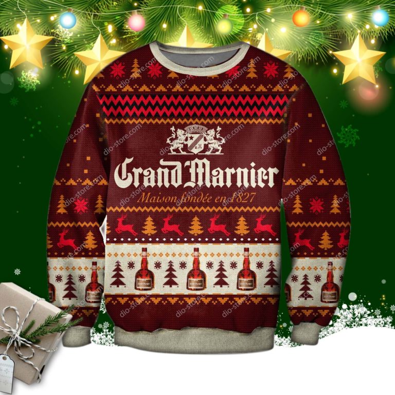 Grand Marnier Wine 3d Print Ugly Sweatshirt