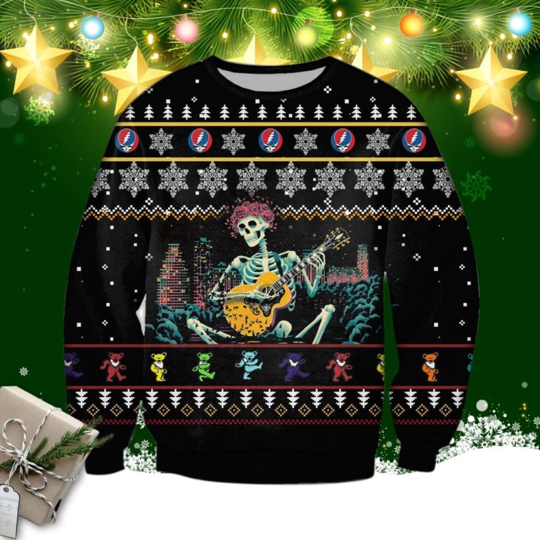 Grateful Dead 3d Print Ugly Sweater