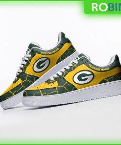 Green Bay Packers NFL Custom AF1 Sneakes Green Bay Packers NFL Custom AF1 Sneakes