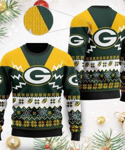 Green Bay Packers NFL Football Team 3D Ugly Christmas Sweater Green Bay Packers NFL Football Team 3D Ugly Christmas Sweater