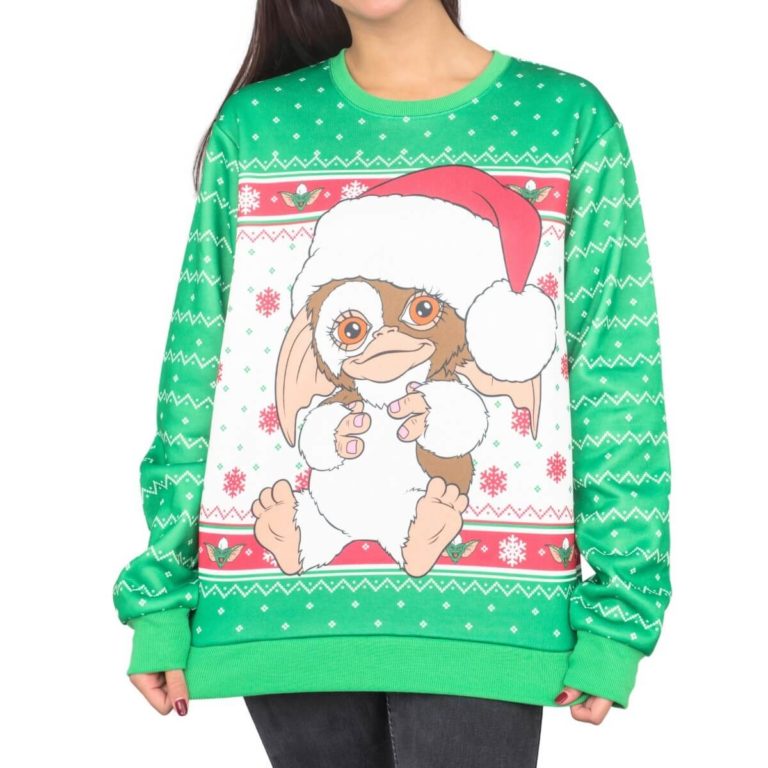 Gremlins Gizmo Santa Ugly Christmas Sweater, Sweatshirt