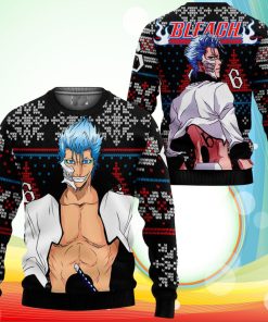 Grimmjow Jaegerjaquez Ugly Christmas Sweater Anime Bleach Xmas Gifts