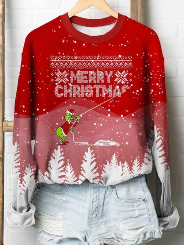 Grinch Merry Christmas Christmas Sweatshirt