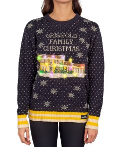 Griswold Family Christmas Ugly Christmas Sweater – Led Lights