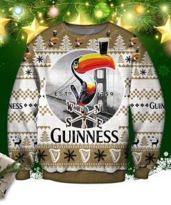 Guinness Beer 1759-Toucan Ugly Christmas Sweatshirt