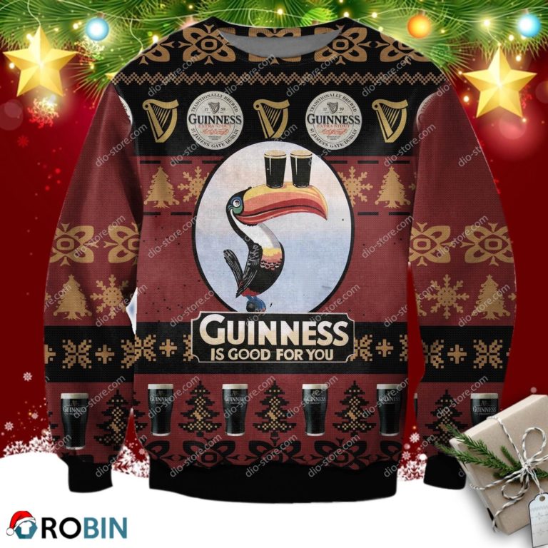 Guinness Is Good For You Beer 1759 Ugly Christmas Sweatshirt 1