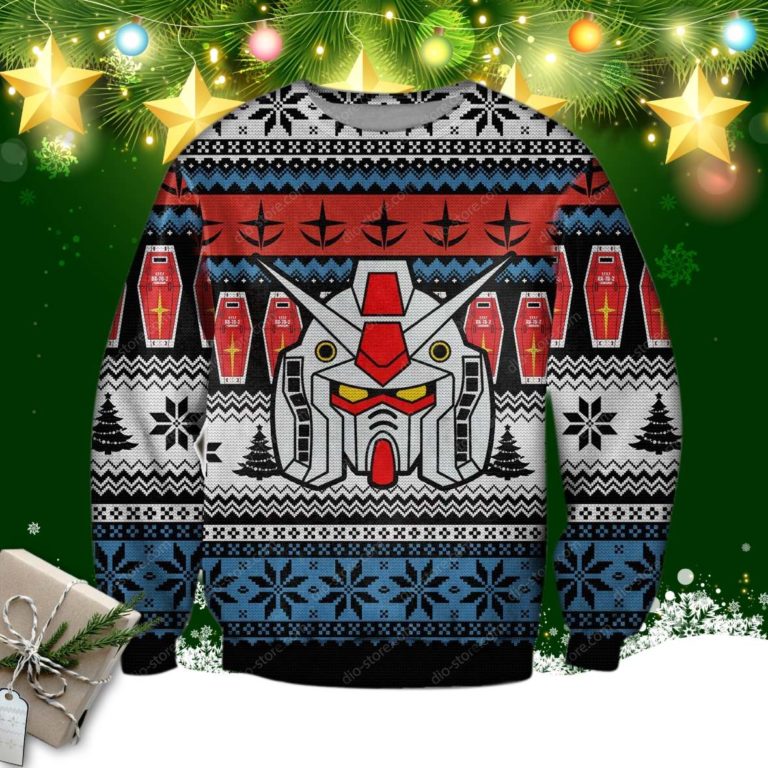 Gundam Ugly Christmas Sweater
