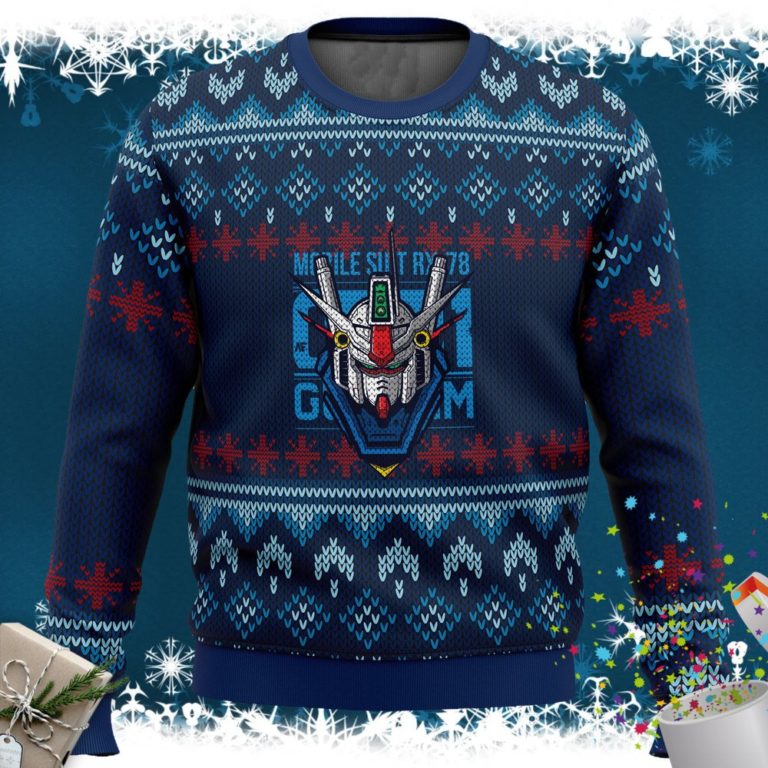 Gundam Ugly Christmas Sweater