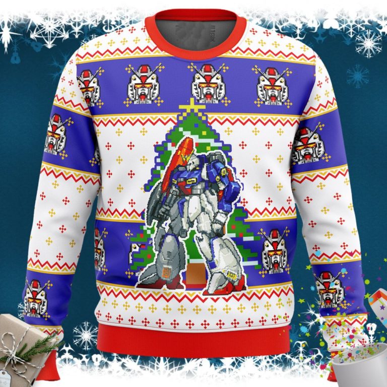 Gundam Xmas Ugly Christmas Sweater