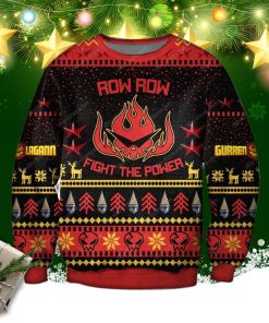 Gurren Lagann Knitting Pattern 3d Print Ugly Sweatshirt