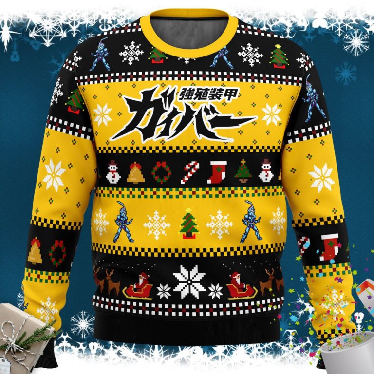 Guyver Happy Holidays Ugly Christmas Sweater