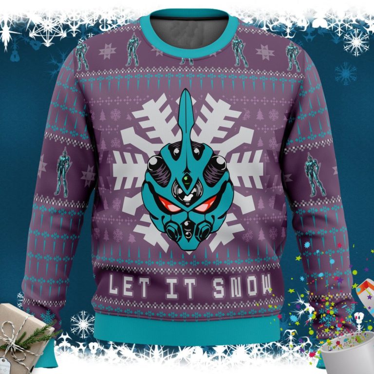 Guyver Let It Snow Ugly Christmas Sweater