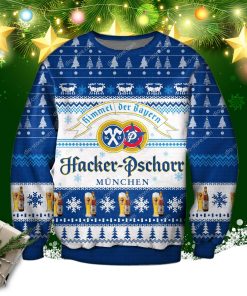 Hacker-Pschorr Beer 3d Print Ugly Sweatshirt