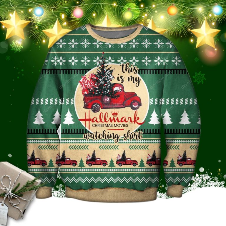 Hallmark Christmas Movies Ugly Sweatshirt
