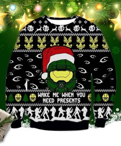 Halo Knitting Pattern 3d Print Ugly Christmas Sweater