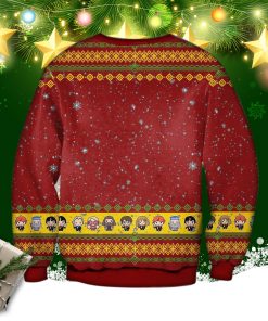 Happy Christmas Ron, Hermione And Harry Ugly Sweatshirt