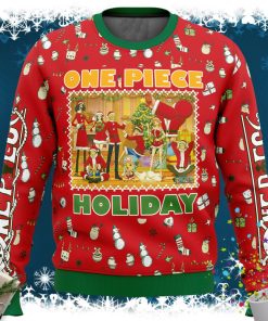 Happy Holidays One Piece Ugly Christmas Sweater