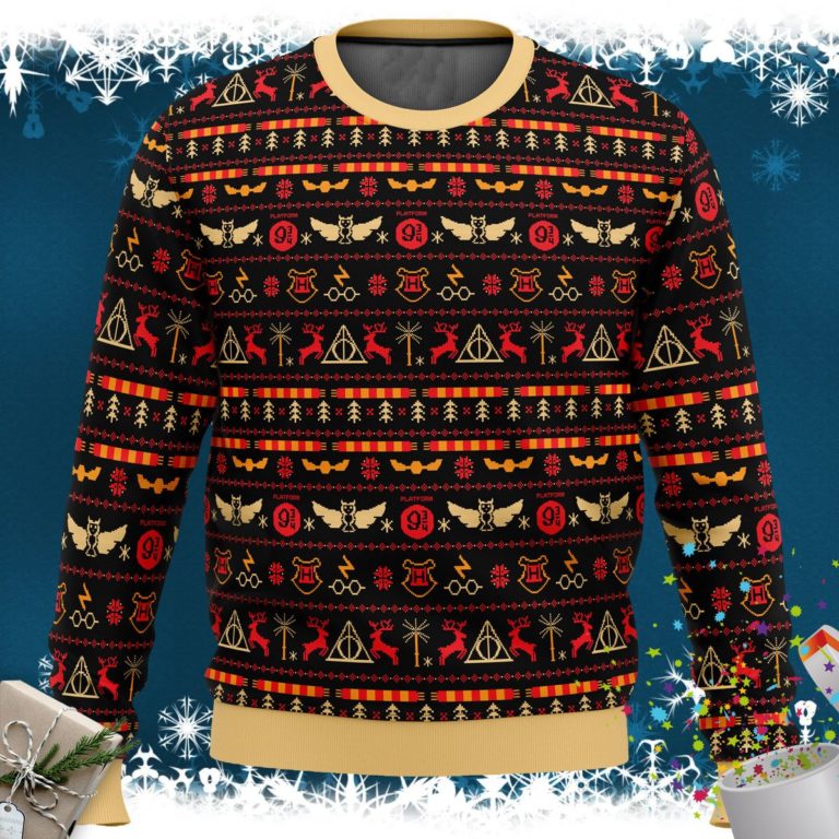 Harry Potter Christmas Ornaments Ugly Christmas Sweater