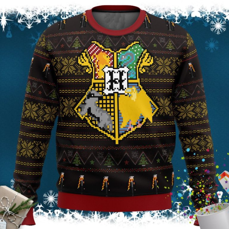 Harry Potter Sigils Ugly Christmas Sweater