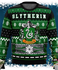 Harry Potter Slytherin House Ugly Christmas Sweater