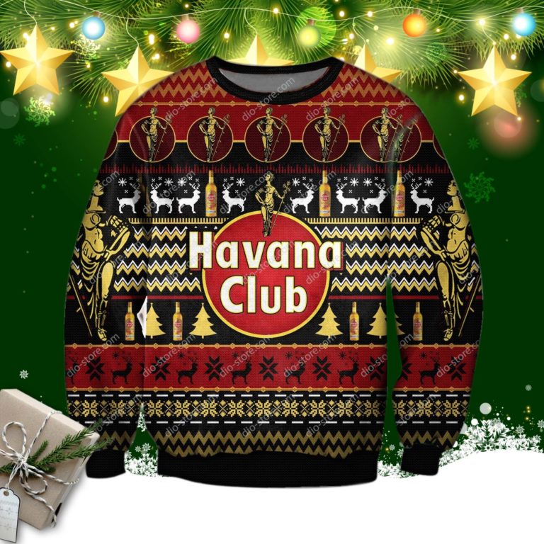 Havana Club 3d Print Ugly Sweatshirt