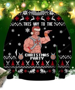 He-Man 3d Print Ugly Christmas Sweater, Sweatshirt