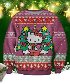Hello Kitty 3d Print Ugly Christmas Sweatshirt