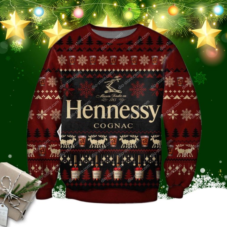 Hennessy Cognac 3d Print Ugly Sweatshirt