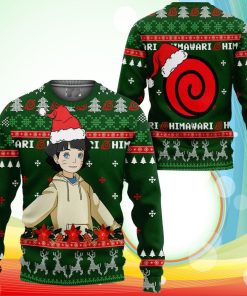Himawari Uzumaki Ugly Christmas Sweater Boruto Anime Xmas Gifts
