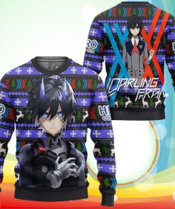 Hiro Code 016 Ugly Christmas Sweater Anime Darling In The Franxx Xmas Gifts Hiro Code 016 Ugly Christmas Sweater Anime Darling In The Franxx Xmas Gifts