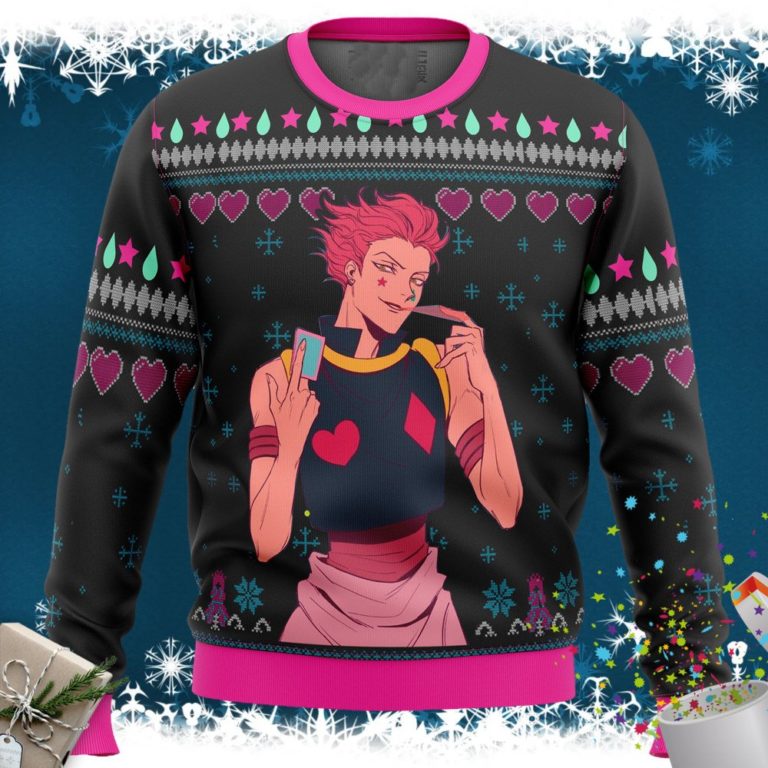 Hisoka Hunter X Hunter Ugly Christmas Sweater