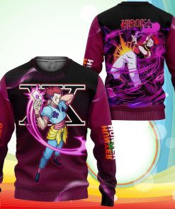 Hisoka Sweatshirt Anime Hunter X Hunter Sweater Hisoka Sweatshirt Anime Hunter X Hunter Sweater