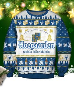 Hoegaarden Beer Knitting Pattern 3d Print Ugly Sweatshirt