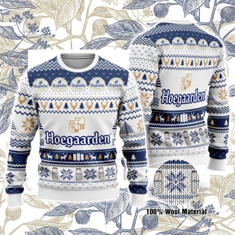 Hoegaarden Brewery Beer 3D Printed Ugly Christmas Sweatshirt