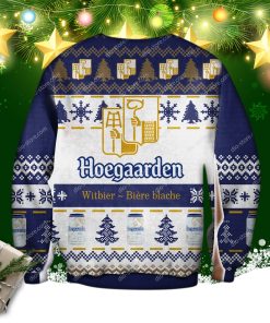 Hoegaarden White Knitting Pattern 3d Print Ugly Christmas Sweatshirt