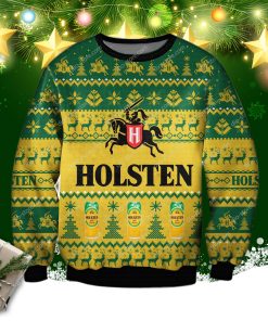 Holsten Pils Knitting Pattern 3d Print Ugly Sweatshirt