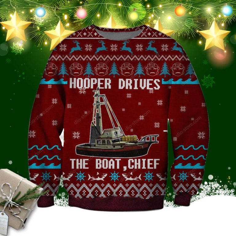Hooper Drives 3d Print Ugly Christmas Sweater