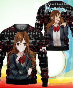 Hori Kyouko Ugly Christmas Sweater Anime Horimiya Xmas Gifts