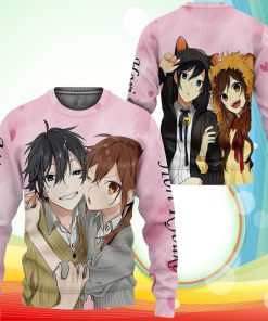 Horimiya Sweatshirt Hori San To Miyamura Kun Anime 3D Printed Sweater