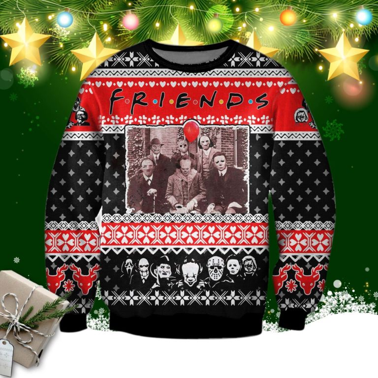 Horror Friends Ugly Sweatshirt
