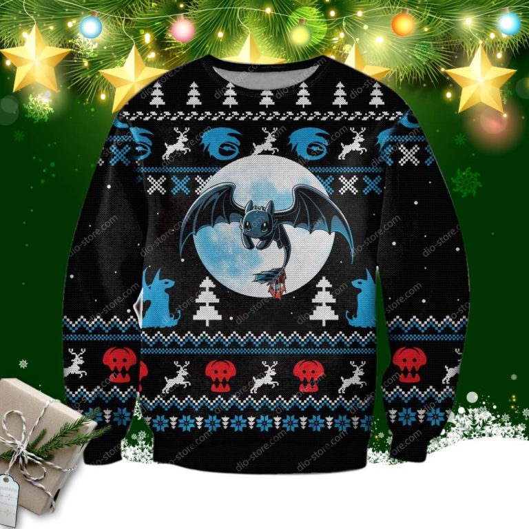How To Train Your Dragon 3d Print Ugly Christmas Sweater