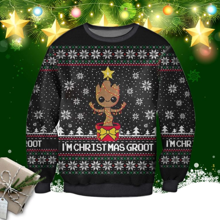 I’m Christmas Groot Ugly Chritmas Sweatshirt