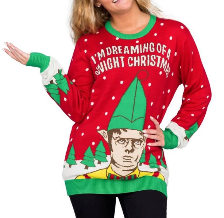 I’m Dreaming Of A Dwight Christmas Ugly Christmas Sweater