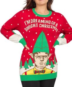 I’m Dreaming Of A Dwight Christmas Ugly Christmas Sweater