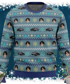 Initial D Takumi Fujiwara Ugly Christmas Sweater