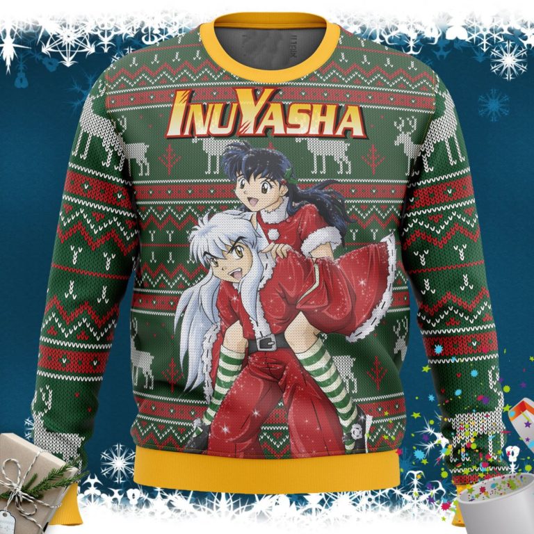 Inuyasha Alt Ugly Christmas Sweater