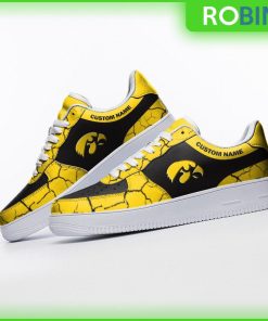 Iowa Hawkeyes NCAA Custom AF1 Sneakes Iowa Hawkeyes NCAA Custom AF1 Sneakes