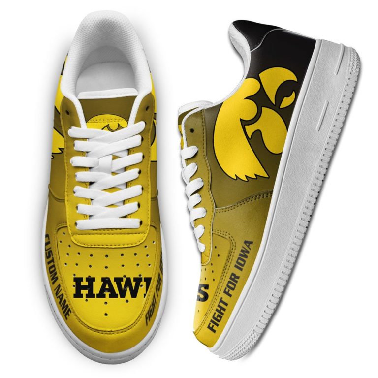 Iowa Hawkeyes Sneakers – Custom AF 1 Shoes
